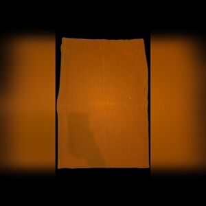 Forever 21 Vibrant Orange Knitwear Pencil, High Wasted Skirt 3xl